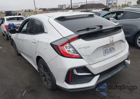2020 Honda Civic Ex z USA, uszkodzony, nr VIN SHHFK7H6XLU421623